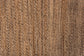 bali & pari Fiona Handwoven Seagrass Console Table - Coastal Boho Accent Table with Fringe Detailing for Living Room, Entryway, or Hallway