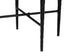 Baxton Studio Caledon Marble Side Table - Modern Rustic Accent Table with Hand-Forged Metal Frame for Living Room or Seating Areas, Round