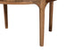 Baxton Studio Prospero Round Travertine Coffee Table - Modern Accent Table with Mango Wood Frame for Living Room or Seating Areas