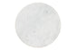 Baxton Studio Akanji Marble End Table - Modern Rustic Accent Table with Hand-Forged Metal Frame for Living Room or Seating Areas, Round