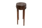 Baxton Studio Linore Fluted Wood Console Table - 2-Drawer Oval Accent Table for Living Room or Entryway