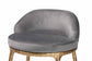Baxton Studio Aarush Counter Stool - Modern Rustic Seating with Hand-Forged Metal Frame and Low Back for Kitchen Island or Lounge