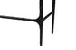 Baxton Studio Edsel Marble Console Table - Modern Rustic Accent Table with Hand-Forged Metal Frame for Living Room or Entryway, Rectangle