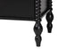 Baxton Studio Callison Spindle 4-Piece Bedroom Set - Farmhouse Platform Bed with Matching Dresser and 2-Drawer Nightstands, Black, Twin
