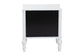 Baxton Studio Callison Spindle Nightstand - 2-Drawer Farmhouse Bedside Table with Turned Accents for Bedroom, White
