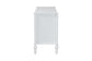 Baxton Studio Callison Spindle Dresser - 6-Drawer Farmhouse Horizontal Cabinet with Turned Accents for Bedroom, White