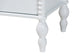 Baxton Studio Callison Spindle Dresser - 6-Drawer Farmhouse Horizontal Cabinet with Turned Accents for Bedroom, White