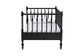 Baxton Studio Callison Spindle Daybed - Turned Farmhouse Sofa Bed with Spoked Frame Border for Living Room, Guest Room, or Kids Room, Black, Twin