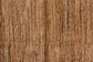 bali & pari Ismael Accent Bench - Handwoven Seagrass Accent Seating with Mahogany Wood Frame, Raised Back Bench for Entryway or Living Room