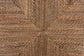 bali & pari Cavo Handwoven Seagrass Dining Chair - Natural Fiber Wicker Side Chair with Mahogany Wood Frame, for Dining Room, Kitchen, or Accent Seating