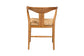 bali & pari Fika Dining Chair with Woven Seagrass Seat - Handwoven Wicker Armchair with Wishbone Backrest, Boho Coastal Seating