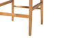 bali & pari Fika Counter Stool with Woven Seagrass Seat - Handwoven Wicker Stool with Arms and Wishbone Backrest, Boho Coastal Seating for Kitchen Island or Dining Counter