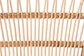 bali & pari Mahin Natural Rattan Rocking Chair - Handwoven Wicker Accent Rocker with Curved Armrests and High Back, Boho Coastal Lounge Chair for Living Room or Sunroom