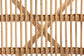 bali & pari Prisca Natural Rattan Counter Stool with Bubble Frame - Handwoven Wicker Accent Stool with Round Back and Removable Cushions for Kitchen Island or Lounge