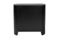 bali & pari Keshet Fluted Wood Storage Cabinet - 2-Door Accent Cabinet with Vertical Slat Panels and Metal Door Pulls for Living Room or Entryway