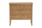 bali & pari Lavi Fluted Wood Chest - 3-Drawer Storage Chest with Textured Drawer Fronts and Round Knobs for Bedroom