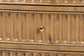 bali & pari Lavi Fluted Wood Chest - 3-Drawer Storage Chest with Textured Drawer Fronts and Round Knobs for Bedroom