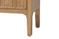 bali & pari Lavi Fluted Wood Chest - 3-Drawer Storage Chest with Textured Drawer Fronts and Round Knobs for Bedroom