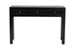 bali & pari Leah Console Table - 3-Drawer Accent Table with Fluted Wood Detailing for Living Room, Hallway, or Entryway