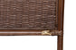 bali & pari Raphaela Natural Rattan Standalone Headboard - Handwoven Wicker Panel Headboard with Stepped Detailing, Queen