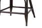 bali & pari Niven Natural Rattan Counter Stool with Cushion - Handwoven Wicker Accent Stool with Banana Leaf Backrest Design for Kitchen Island