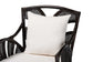 bali & pari Paden Natural Rattan Armchair - Handwoven Wicker Accent Chair with Banana Leaf Frame for Living Room or Sun Room