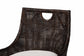 bali & pari Petra Natural Rattan Counter Stool - Handwoven Wicker Accent Stool with Wingback Profile and Cutout Handle, Espresso