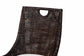 bali & pari Petra Natural Rattan 2-Piece Dining Chair Set - Handwoven Wicker Accent Chair with Wingback Profile and Cutout Handle, Espresso