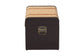 Baxton Studio Manton Storage Trunk - Decorative Storage Chest with Hinged Top and Woven Exterior for Living Room or Bedroom
