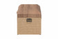 Baxton Studio Kande Storage Trunk - Decorative Storage Chest with Hinged Top and Woven Exterior for Living Room or Bedroom