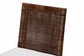 bali & pari Sofia Rattan Dining Chair with Cushion - Handwoven Wicker Side Chair with Mahogany Wood Frame, Coastal Boho Style Indoor Seating, Antique Coffee