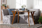Baxton Studio Reginald 3-Piece Fabric Upholstered Dining Nook Set - Corner Kitchen Dining Banquette Set with Skirted Base, L-Shaped Seating for Small Spaces, Grey