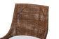 bali & pari Bella Swivel Rattan Counter Stool with Cushion - Handwoven Wicker Kitchen Island Seating with Backrest and Footrest, Coffee Bean