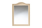 bali & pari Lailan Woven Grasscloth Mirror, Rectangle, Beige