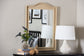 bali & pari Lailan Woven Grasscloth Mirror, Rectangle, Beige