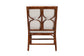bali & pari Cleantha Marbled Tortoise Natural Rattan Armchair - Handcrafted Wicker Accent Chair with Curved Armrests and Cushioned Seat for Coastal Living Room or Sun Room