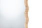 bali & pari Hasana Natural Rattan Floor Mirror - Scalloped Frame Full Length Accent Mirror for Bedroom or Entryway