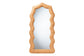 bali & pari Daray Scalloped Natural Rattan Full Length Floor Mirror