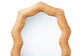 bali & pari Daray Scalloped Natural Rattan Full Length Floor Mirror