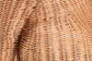 bali & pari Persis Natural Rattan Poodle Umbrella Holder - Handwoven Wicker Storage Solution