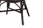 bali & pari Irene Natural Rattan Dining Chair - Handwoven Wicker Accent Chair with Lattice Backrest for Kitchen or Dining Room