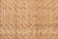 bali & pari Elmer Natural Rattan Dining Chair - Handwoven Wicker Accent Chair with Cushioned seat for Kitchen or Dining Room, Natural Brown