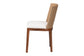 bali & pari Norely Dining Chair with Woven Seagrass Back