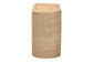 bali & pari Mimi Natural Rattan Checkered Console Table with Drawer