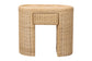 bali & pari Mimi Natural Rattan Checkered End Table with Drawer