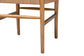 bali & pari Alva Paper Loom Woven 2-Piece Dining Chair Set - Handwoven Side Chair with Mahogany Wood Frame for Kitchen or Dining Room