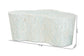 bali & pari Fiorella Capiz Shell Coffee Table - Mother of Pearl Irregular Shape Accent Table with Textured Inlay Surface for Living Room or Lounge Space