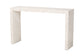 bali & pari Magara Capiz Shell Console Table - Mother of Pearl Waterfall Accent Table with Textured Inlay Surface for Living Room, Hallway or Entryway
