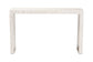 bali & pari Magara Capiz Shell Console Table - Mother of Pearl Waterfall Accent Table with Textured Inlay Surface for Living Room, Hallway or Entryway