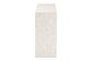 bali & pari Magara Capiz Shell Console Table - Mother of Pearl Waterfall Accent Table with Textured Inlay Surface for Living Room, Hallway or Entryway